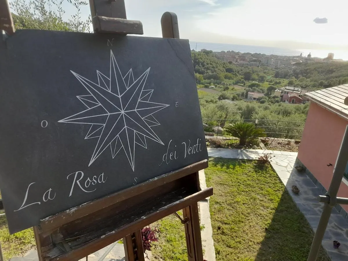 La Rosa Dei Venti A 2 Km Dal Mare Di Lavagna Villa